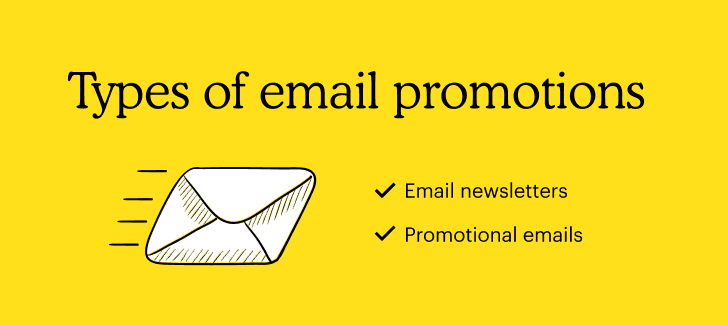 Types of Email Promotions